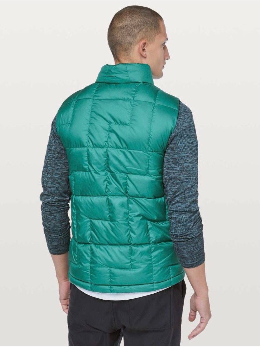 Lululemon Pack It Down Vest Green Sz XL - Picture 3 of 16